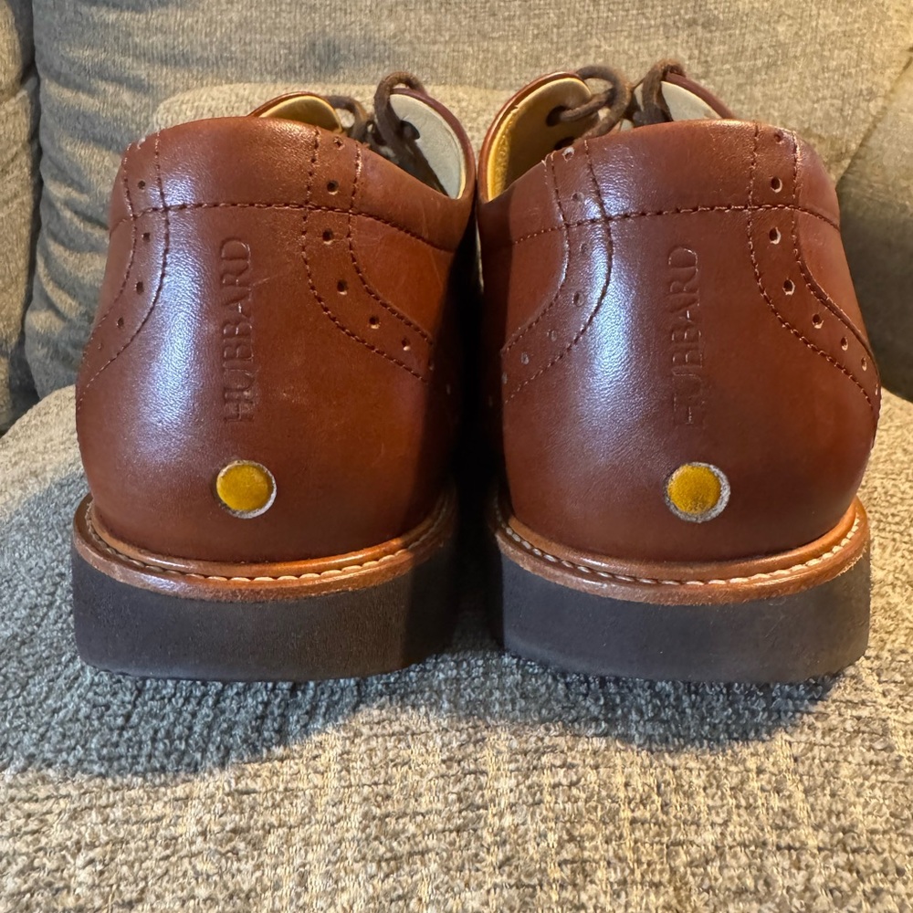 Samuel Hubbard Classic Brown Leather Oxfords - Picture 5 of 8